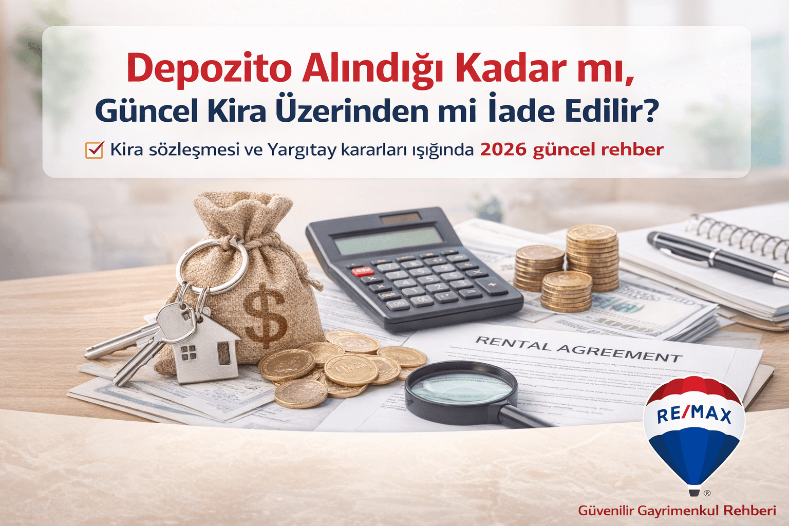 Depozito Güncel Kira Üzerinden İade 2026