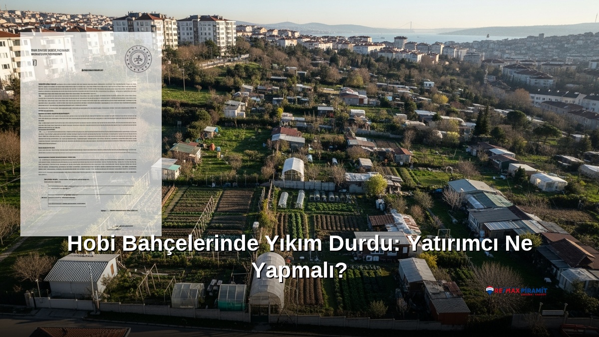 Hobi bahçesi arazi düzenlemesi ve yatırımcıya etkisi hakkında bilgilendirme görseli