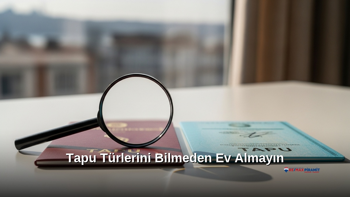 Türkiye'de tapu türleri ve tapu renkleri rehberi - gayrimenkul alıcıları için bilgilendirme görseli